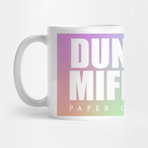 Pastel Dunder Mifflin Logo by broadwaygurl18